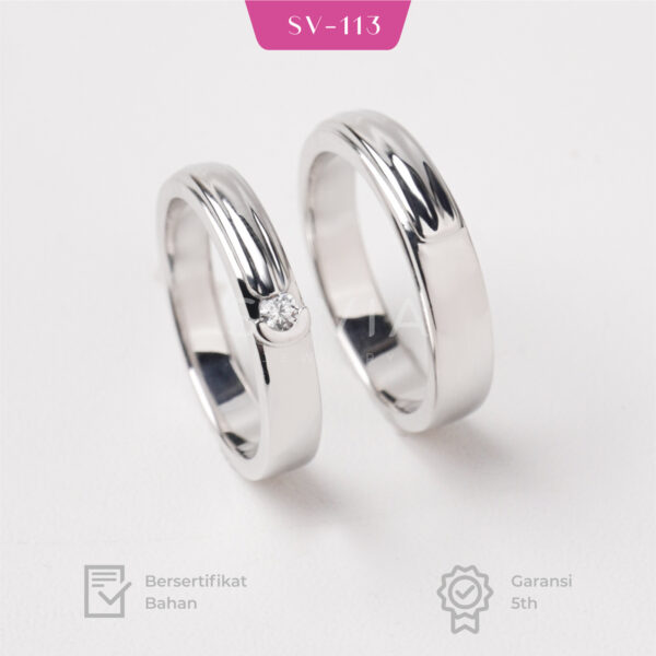Cincin Kawin Cincin Costom SV-113