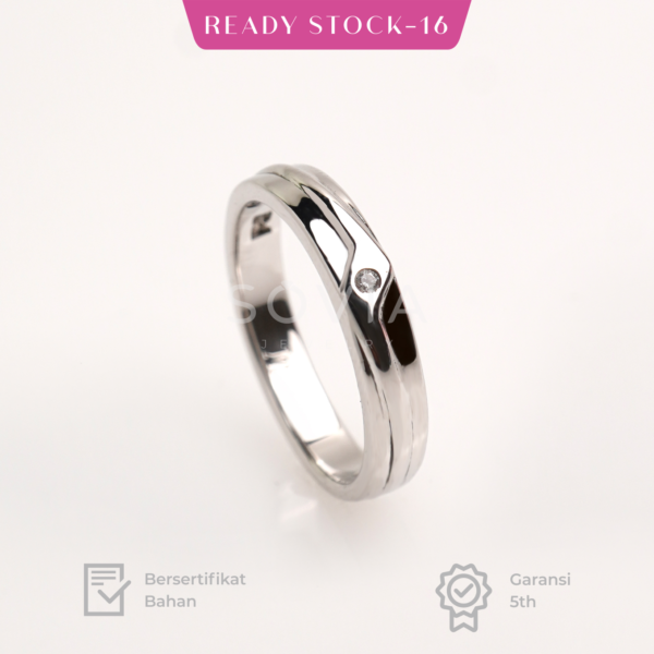 Cincin Kawin Cincin Palladium Ready Stock-16