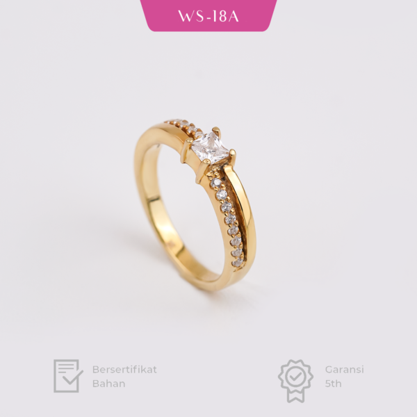 Cincin Nikah Cincin Tunangan Cincin Platinum WS-18