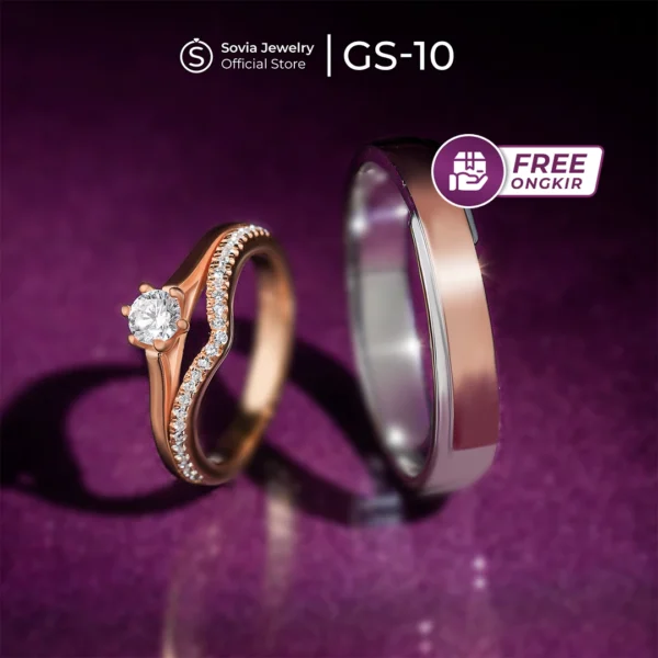 Cincin Custom Cincin Nikah Tunangan GS-10