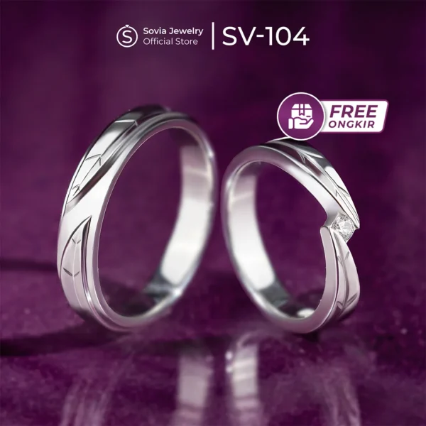 Cincin Custom Cincin Nikah Tunangan SV-104